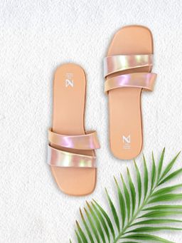 The Madras Trunk - Tan Selena Slip On Flats