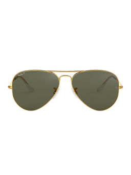Ray-Ban - 0RB3025 Light Green Polarized Aviator - 55 mm