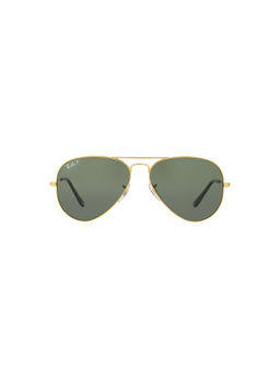 Ray-Ban - 0RB3025I Light Green Polarized Icons Aviator - 58 mm