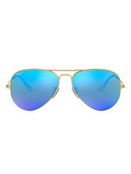 Ray-Ban - 0RB3025 Sky Blue Polarized Aviator - 58 mm