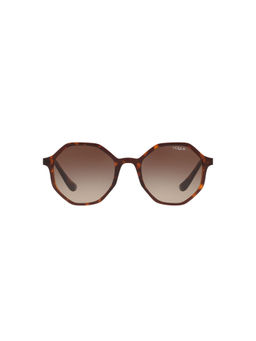 Vogue Eyewear - Women Gradient Brown Lens Irregular Sunglasses - 0VO5222S23861352