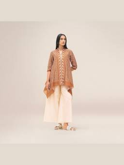 AMPM - Tan Deora Throw Kurta