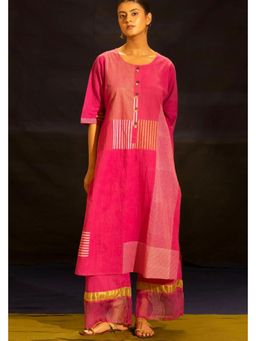 Banana Labs - Illume Halo Shocker Pink Kurta