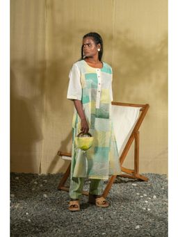 Banana Labs - Marina Mocktail Green Kurta