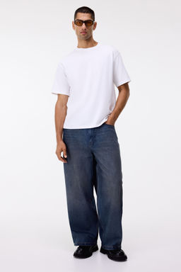 H&M - Men Blue Super Baggy Jeans