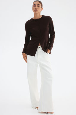 H&M - Women Brown Interlock Blazer