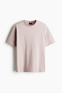 H&M - Men Pink Loose Fit T-Shirt