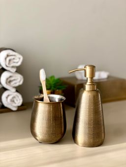 Mason Home - Myra Bathroom Set - Antique Gold