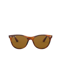 Ray-Ban - 0RB2185 Brown Icons Round Sunglasses - 55 mm