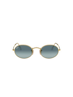 Ray-Ban - 0RB3547 Blue Gradient Icons Oval Sunglasses - 51 mm