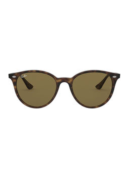Ray-Ban - 0RB4305 Light Brown Highstreet Round Sunglasses - 53 mm
