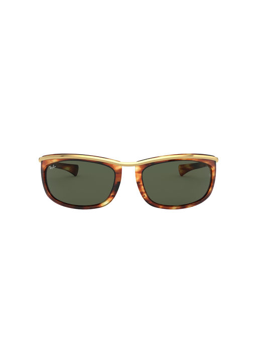 Buy Ray-Ban 0RB2319 Sage Green Olympian I Rectangular Sunglasses