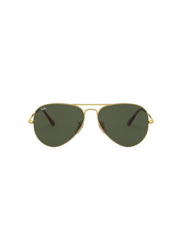 Ray-Ban - 0RB3689 Forest Green Aviator - 62 mm