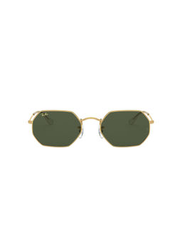 Ray-Ban - 0RB3556 Green Anti-Reflective Icons Beveled Sunglasses - 53 mm