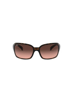 Ray-Ban - 0RB4068 Brown Highstreet Rectangular Sunglasses - 60 mm