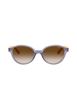 Vogue Eyewear - JUNIOR Unisex Gradient Brown Lens Oval Sunglasses - 0VJ200728371345