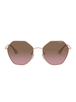Vogue Eyewear - Women Gradient Brown Lens Irregular Sunglasses - 0VO4180S50751454