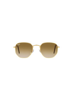 Ray-Ban - Brown lens Geometrical Sunglasses - 0RB3548 51 mm Gold