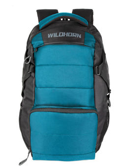 WILDHORN - Blue 30L Unisex Polyester Laptop Backpack