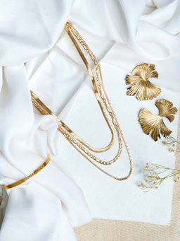 Joker and Witch - Sahara Gold Jewellery Set for Women