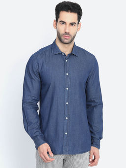 Antony Morato - Blue Solid Casual Shirt