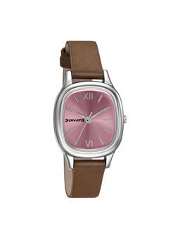 Sonata - Workwear 8060SL04 Pink Dial Analog Watch - 8060SL04