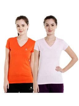 Bodycare - Bodyactive Pack Of 2 Women'S Tshirt - Multi-Color