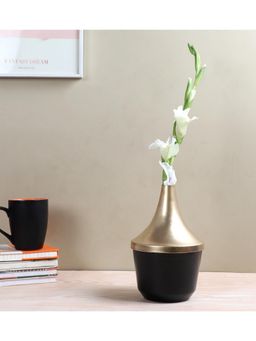 Amaya Decors - Black & Gold Wine Flower Pot