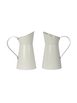 Amaya Decors - White Jug Pot Planter (Pack of 2)