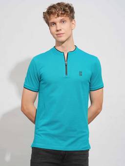 Being Human - Teal Regular Mens Tshirt