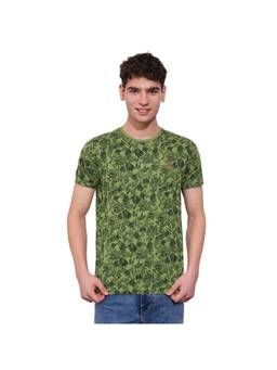 Being Human - Olive Regular Mens Tshirt
