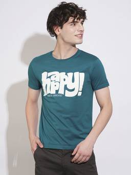 Being Human - Blue Regular Mens Tshirt