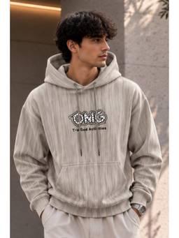 Parcel Yard - Mens Beige Hoodie