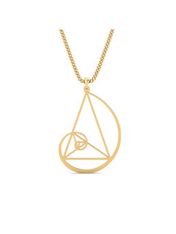 KuberBox - Precis Casual Pendant 14K Gold