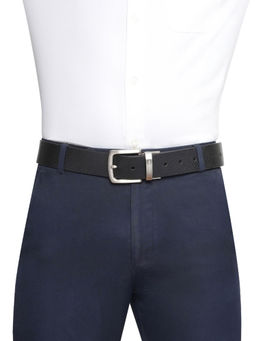 United Colors of Benetton - Men Verney Reversible Casual Leather Belt - Black & Tan