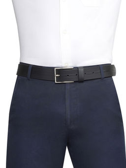United Colors of Benetton - Men Fiastra Non Reversible Casual Leather Belt - Black