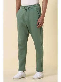 Allen Solly - Men Solid Green Trackpant