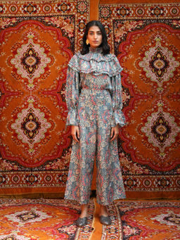 NORN - Blue Atlas High Rise Pants