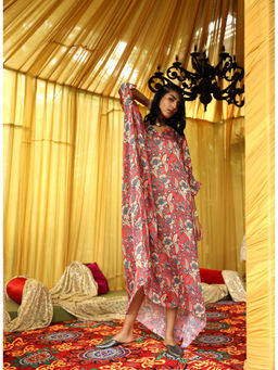 NORN - Red Fez Beach Maxi Dress