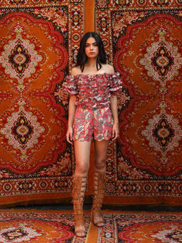 NORN - Red Fezgetty Shorts