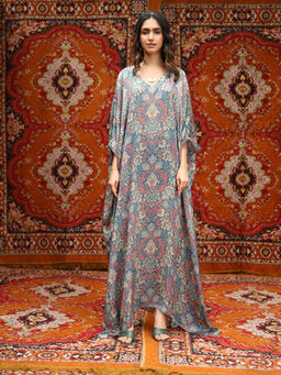 NORN - Blue Atlal Beach Maxi Dress