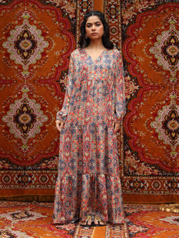 NORN - Multi-Color Taza Havana Dress Ws