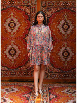 NORN - Multi-Color Taza Talitha Dress