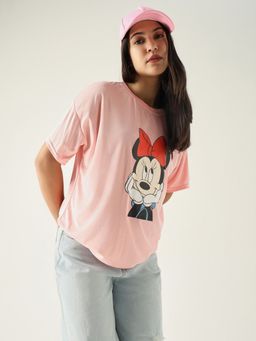 SHOWOFFFF - Womens Graphic Pink T Shirt