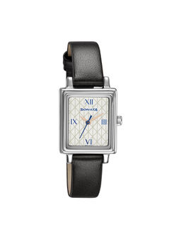 Sonata - Workwear 8080SL02 White Dial Analog Watch - 8080SL02