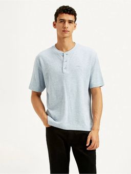 Levi's - Men Grey Slim Fit Casual T-Shirt