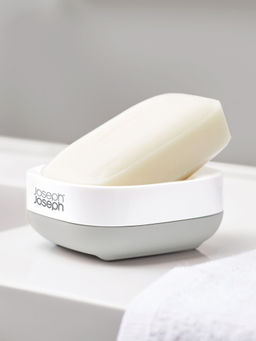 Joseph Joseph - Bathroom Slim Compact Soap Dish For thinKitchen, Grey