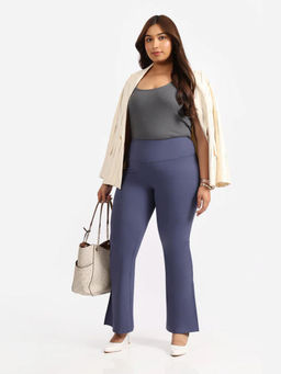Blissclub - Ultimate Slit Flare Pants - Lite-Tall