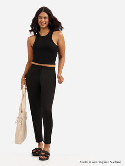 Blissclub - Black Ultimate Tapered Trouser- Lite - Tall