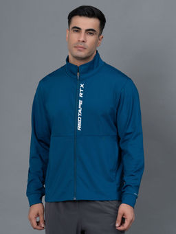 Red Tape - Teal Solid Regular Fit Sweatshirt